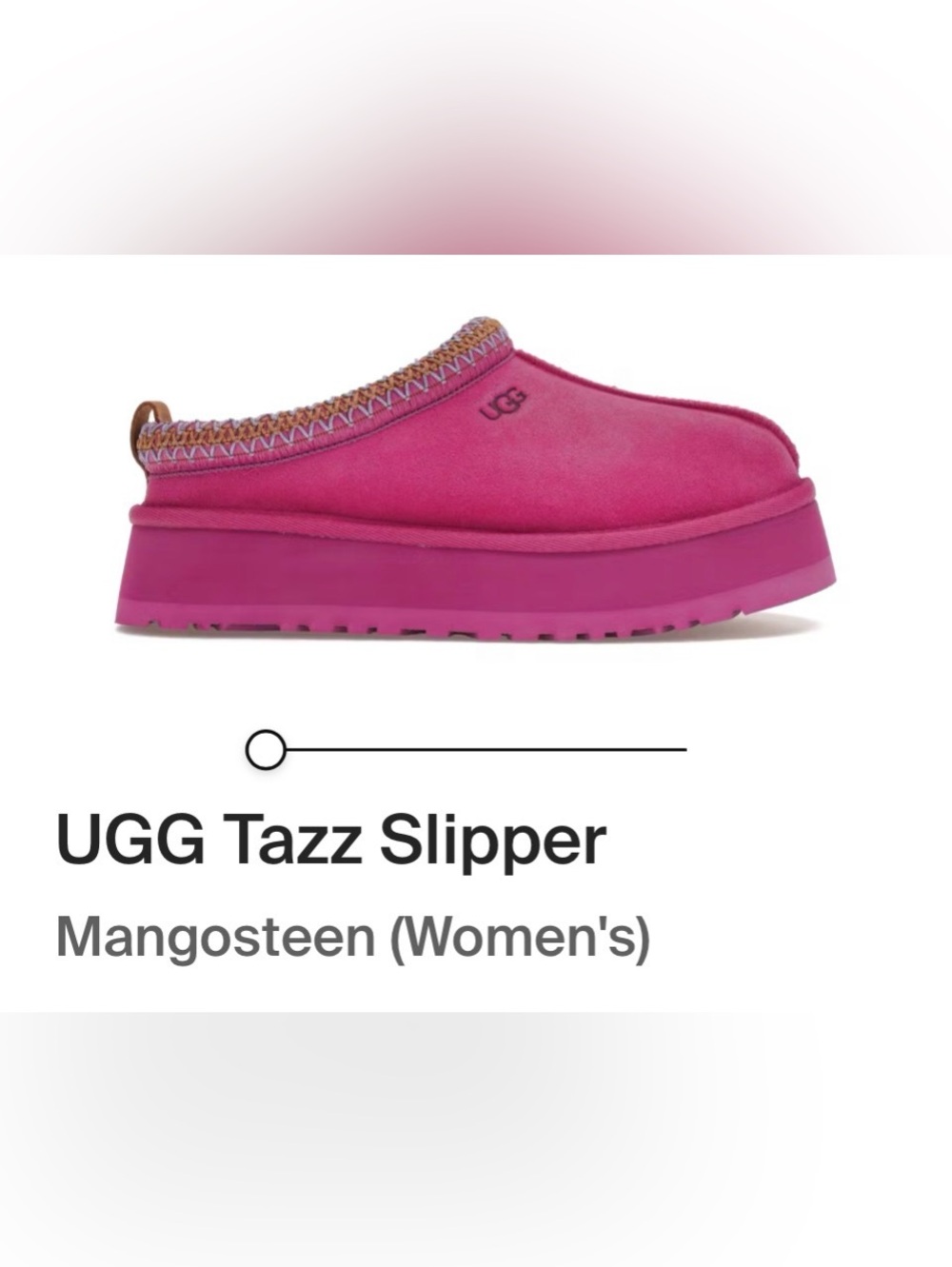 UGG Tazz Slip-On Slipper — Mangosteen